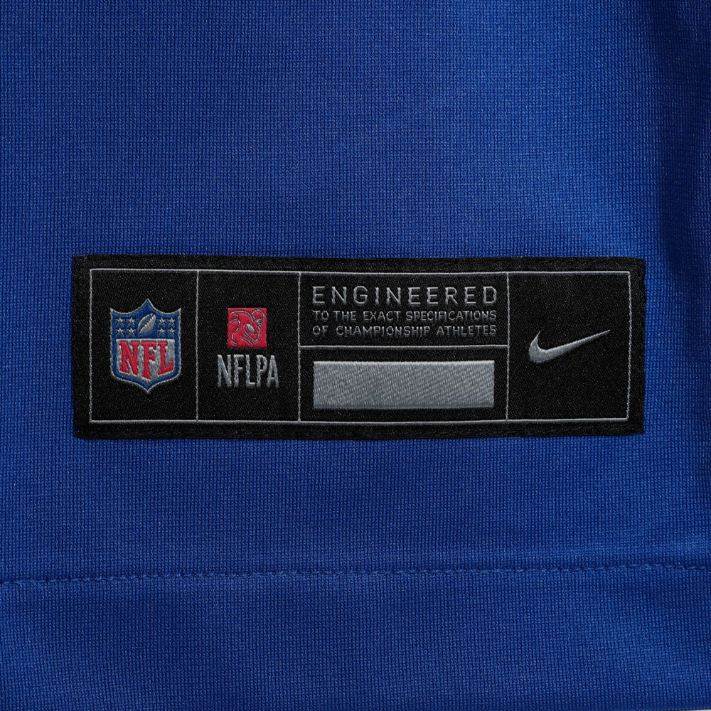 Malik Nabers New York Giants Player Game Jersey - Royal - Nike