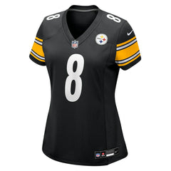 Aaron Rodgers Pittsburgh Steelers Women's Game Jersey - Black - Nike