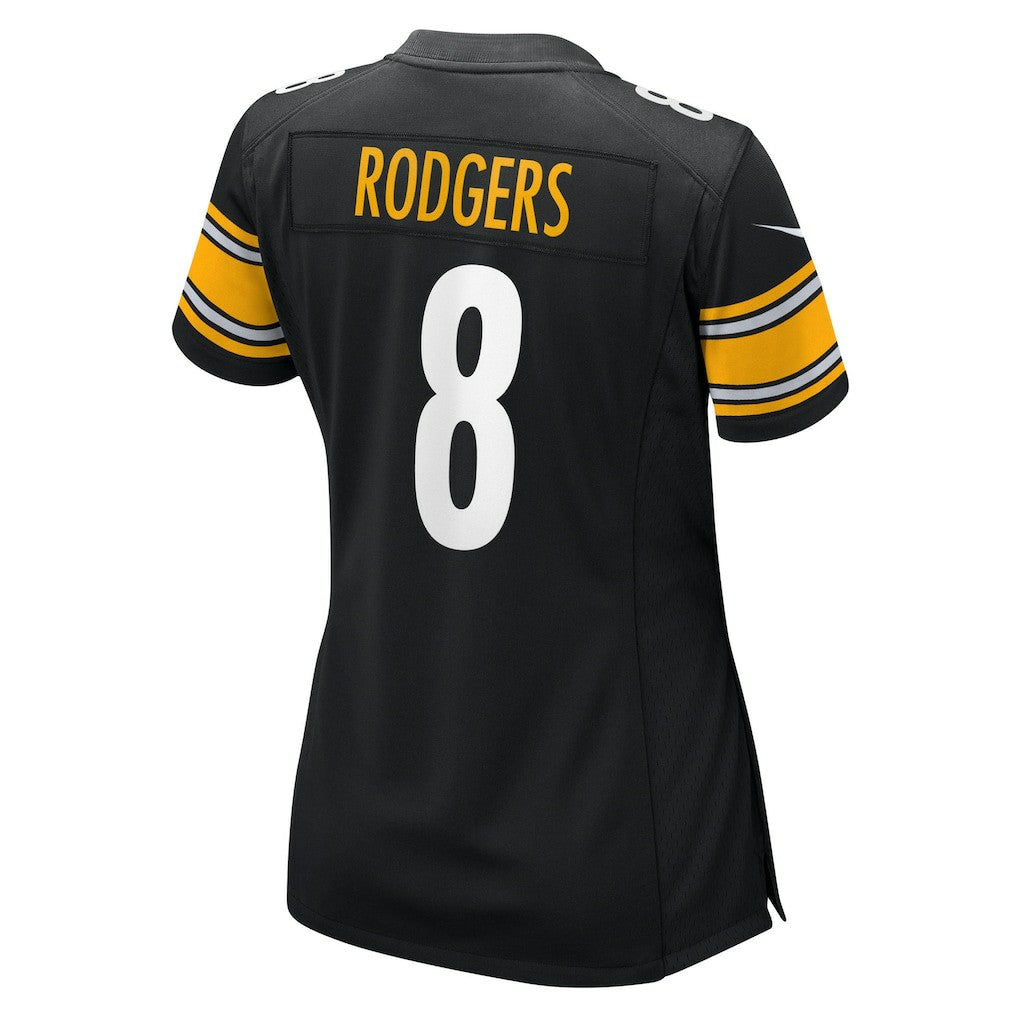 Aaron Rodgers Pittsburgh Steelers Women's Game Jersey - Black - Nike
