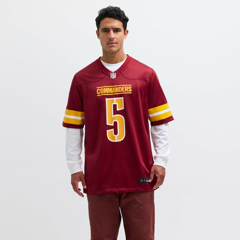 Jayden Daniels Washington Commanders Player Game Jersey - Burgundy - Nike