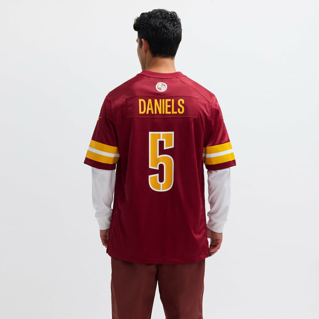 Jayden Daniels Washington Commanders Player Game Jersey - Burgundy - Nike