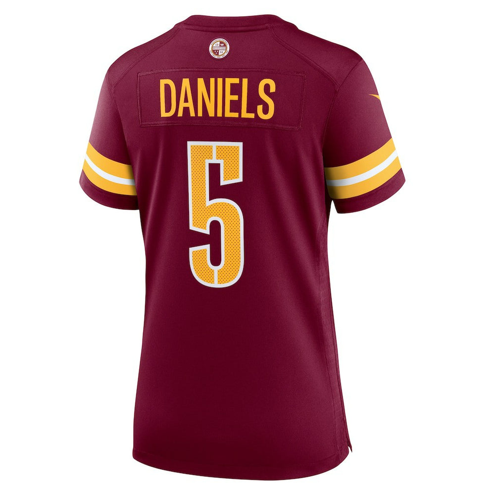 Jayden Daniels Washington Commanders Women's Player Game Jersey - Burgundy - Nike