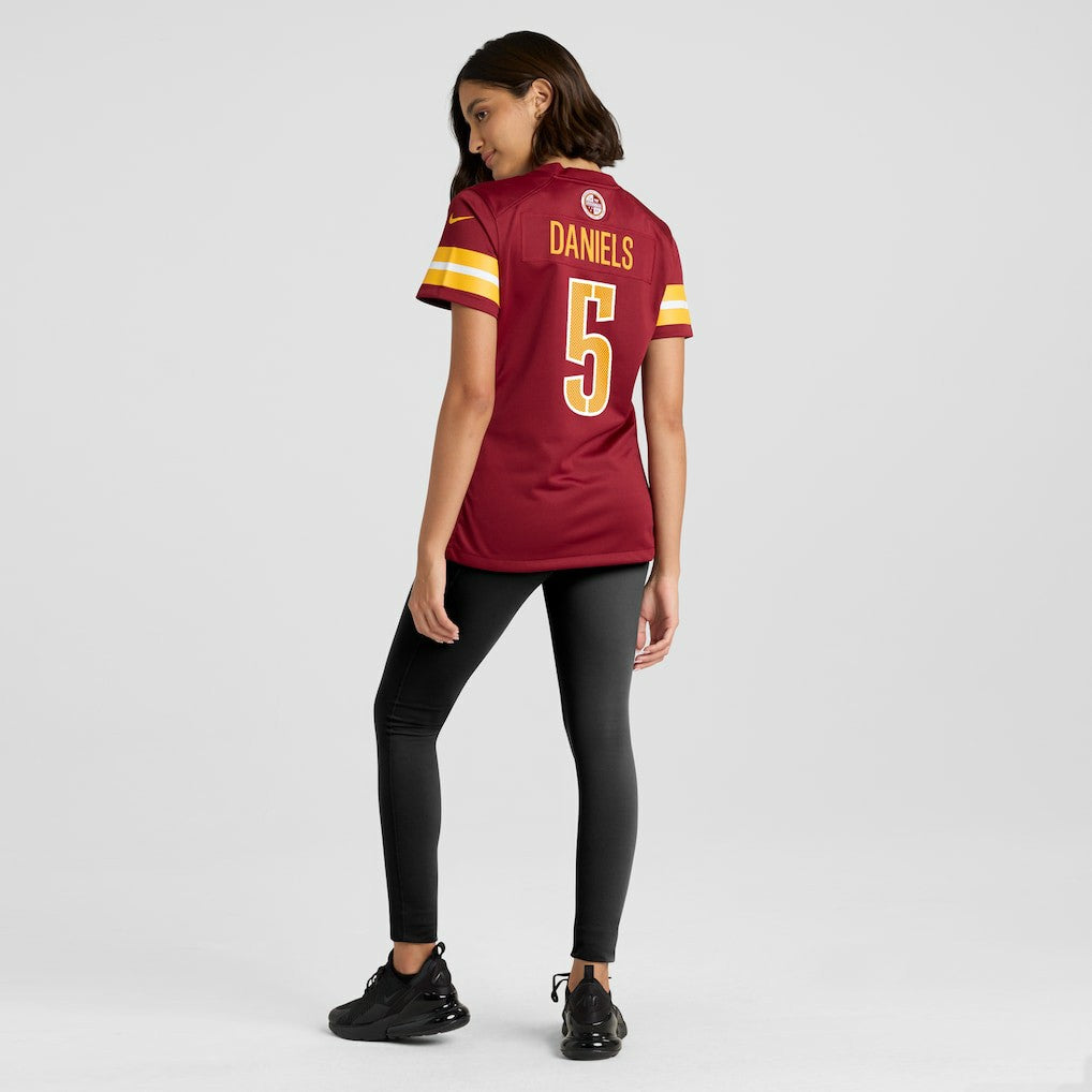 Jayden Daniels Washington Commanders Women's Player Game Jersey - Burgundy - Nike