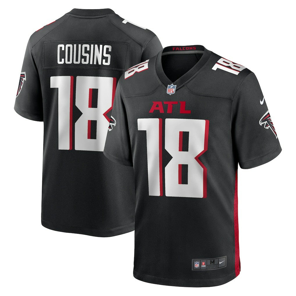 Kirk Cousins Atlanta Falcons Game Player Jersey - Black - Nike