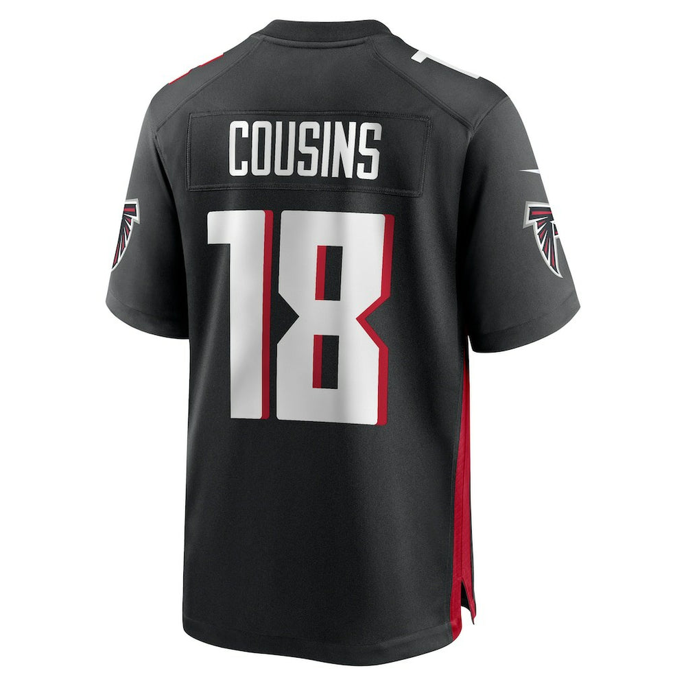 Kirk Cousins Atlanta Falcons Game Player Jersey - Black - Nike