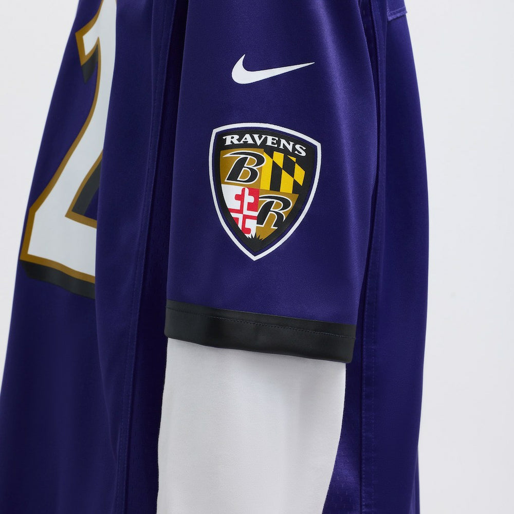 Derrick Henry Baltimore Ravens Game Player Jersey - Purple - Nike