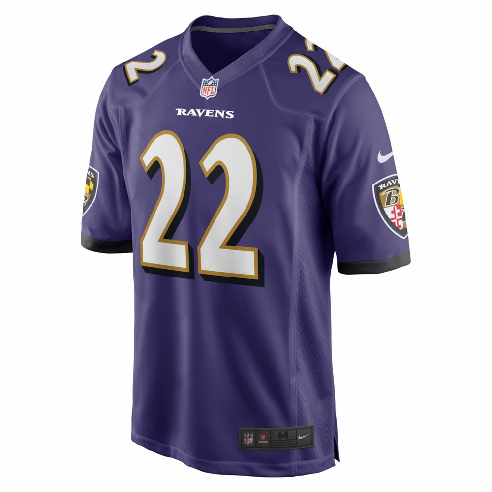 Derrick Henry Baltimore Ravens Game Player Jersey - Purple - Nike