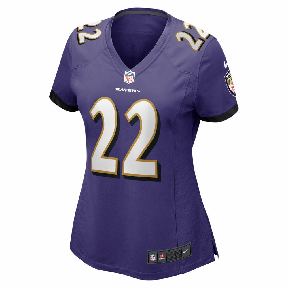 Derrick Henry Baltimore Ravens Women's Game Player Jersey - Purple - Nike