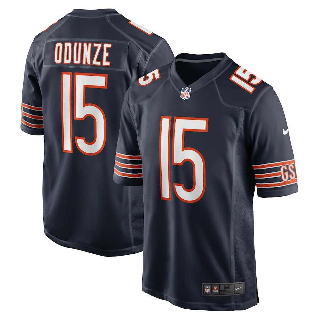 Rome Odunze Chicago Bears Player Game Jersey - Navy - Nike