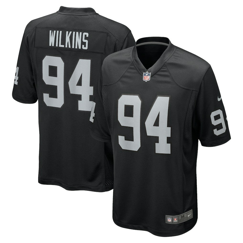 Christian Wilkins Las Vegas Raiders Team Game Jersey - Black - Nike