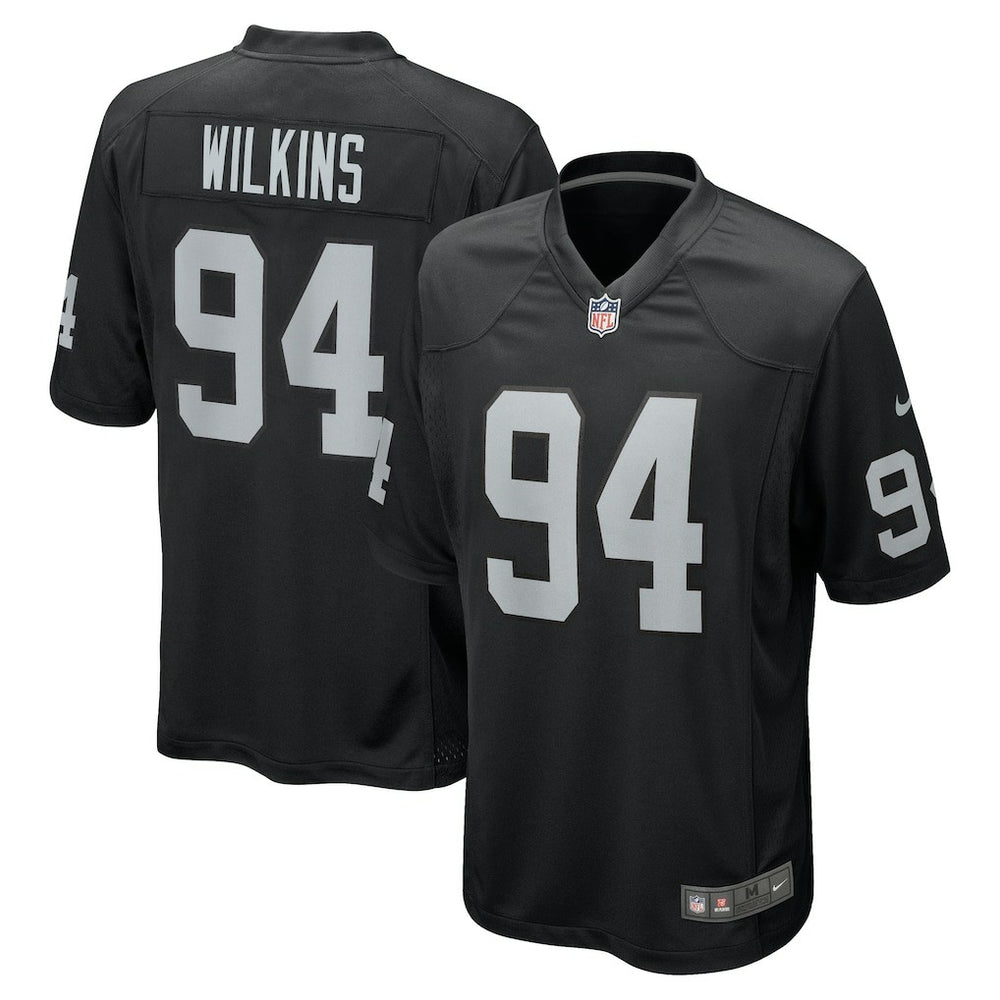 Christian Wilkins Las Vegas Raiders Team Game Jersey - Black - Nike