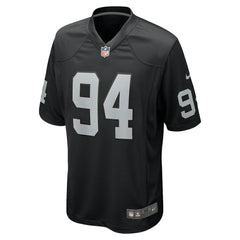 Christian Wilkins Las Vegas Raiders Team Game Jersey - Black - Nike