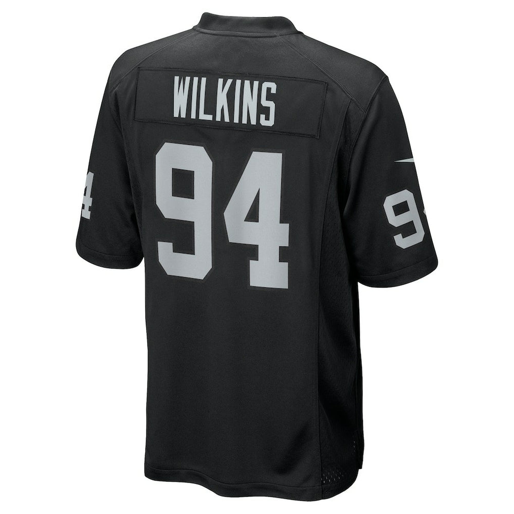 Christian Wilkins Las Vegas Raiders Team Game Jersey - Black - Nike