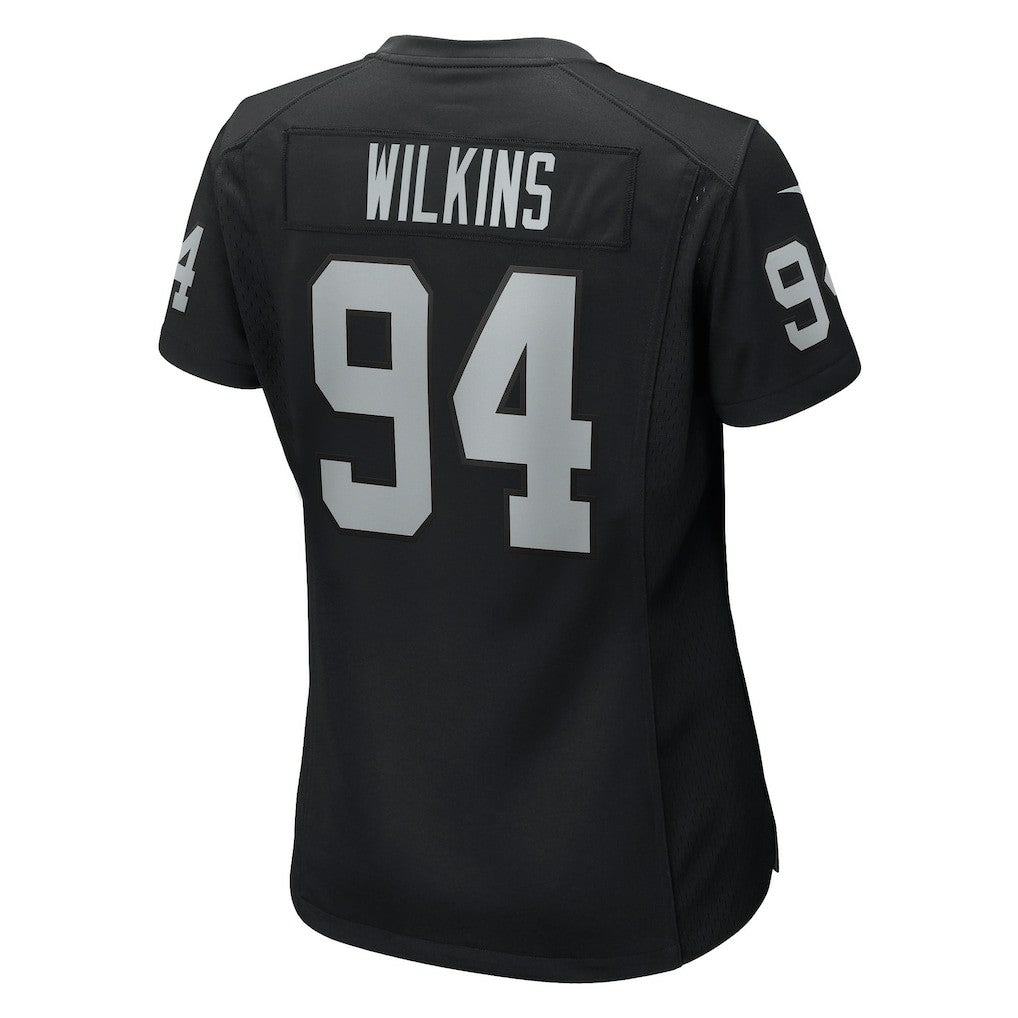Christian Wilkins Las Vegas Raiders Women's Team Game Jersey - Black - Nike