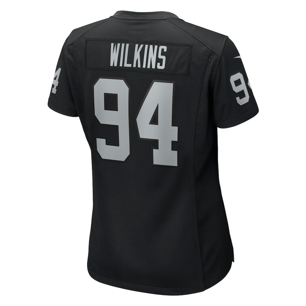 Christian Wilkins Las Vegas Raiders Women's Team Game Jersey - Black - Nike