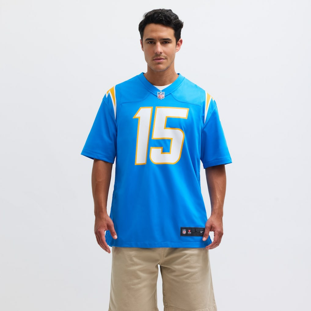 Ladd McConkey Los Angeles Chargers Player Game Jersey - Powder Blue - Nike
