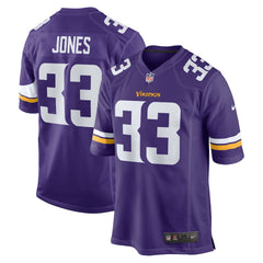 Aaron Jones Minnesota Vikings Game Player Jersey - Purple - Nike