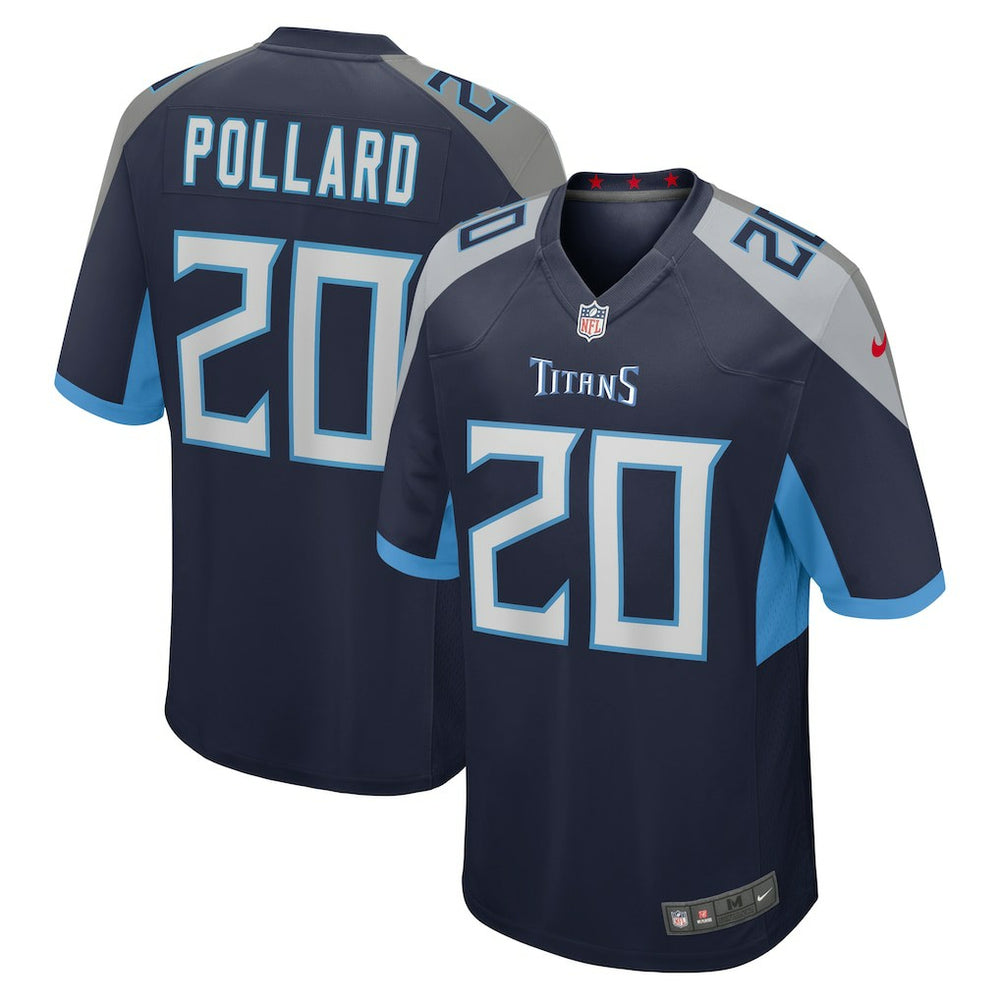 Tony Pollard Tennessee Titans Game Player Jersey - Navy - Nike