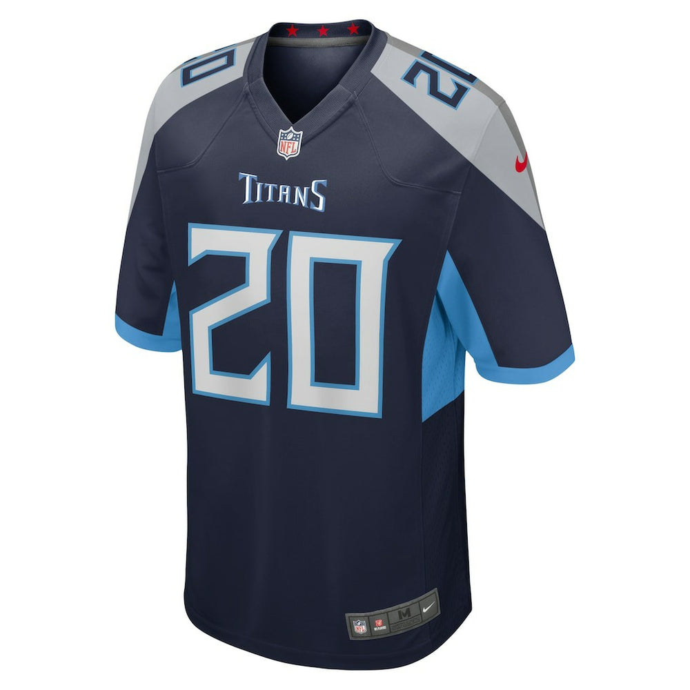 Tony Pollard Tennessee Titans Game Player Jersey - Navy - Nike