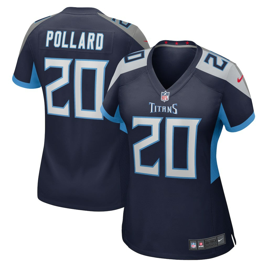 Tony Pollard Tennessee Titans Women's Game Player Jersey - Navy - Nike