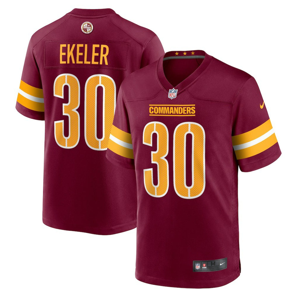 Austin Ekeler Washington Commanders Game Player Jersey - Burgundy - Nike