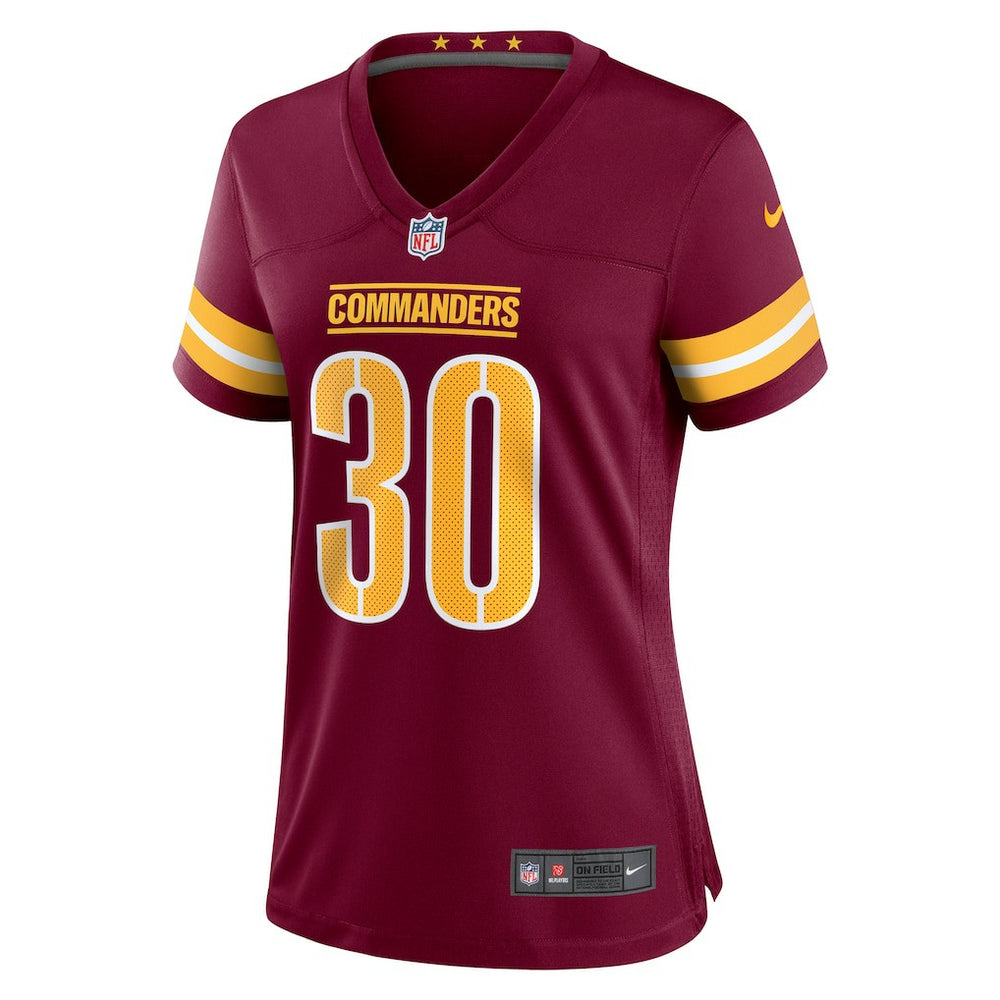 Austin Ekeler Washington Commanders Women's Game Player Jersey - Burgundy - Nike