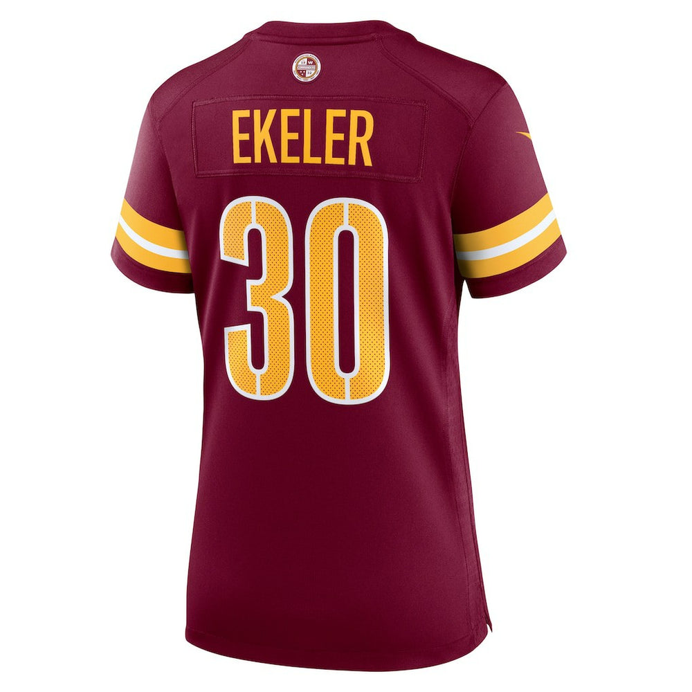 Austin Ekeler Washington Commanders Women's Game Player Jersey - Burgundy - Nike