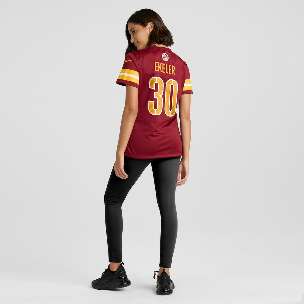 Austin Ekeler Washington Commanders Women's Game Player Jersey - Burgundy - Nike