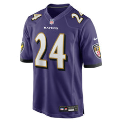 Malaki Starks Baltimore Ravens 2025 NFL Draft First Round Pick Game Jersey - Purple - Nike