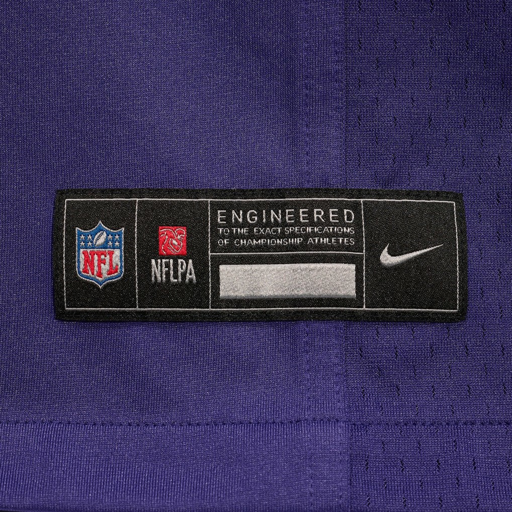 Malaki Starks Baltimore Ravens 2025 NFL Draft First Round Pick Game Jersey - Purple - Nike