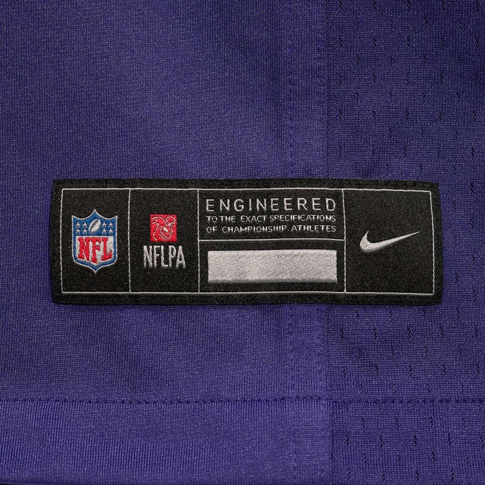 Malaki Starks Baltimore Ravens 2025 NFL Draft First Round Pick Game Jersey - Purple - Nike
