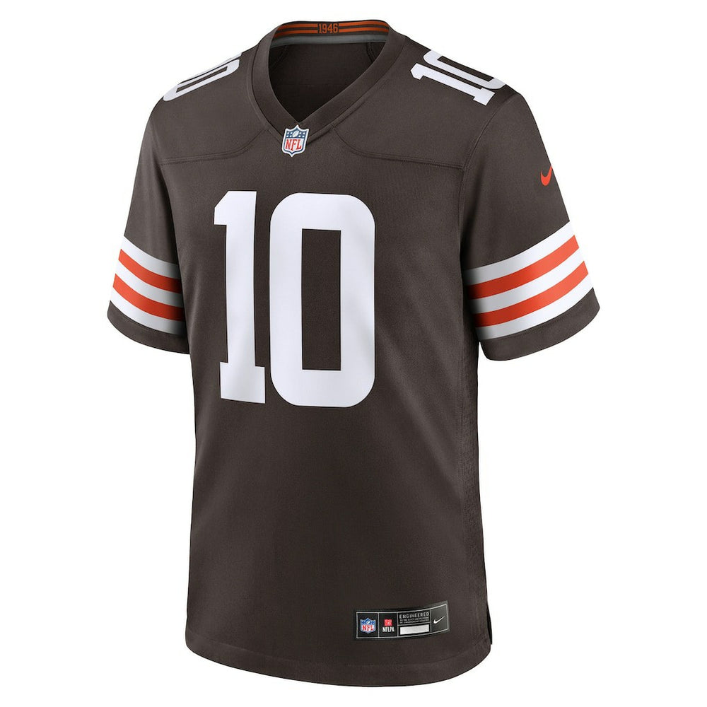 Quinshon Judkins Cleveland Browns 2025 NFL Draft Game Jersey - Brown - Nike