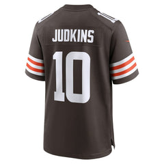 Quinshon Judkins Cleveland Browns 2025 NFL Draft Game Jersey - Brown - Nike