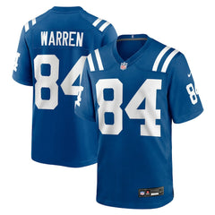 Tyler Warren Indianapolis Colts 2025 NFL Draft First Round Pick Game Jersey - Royal - Nike