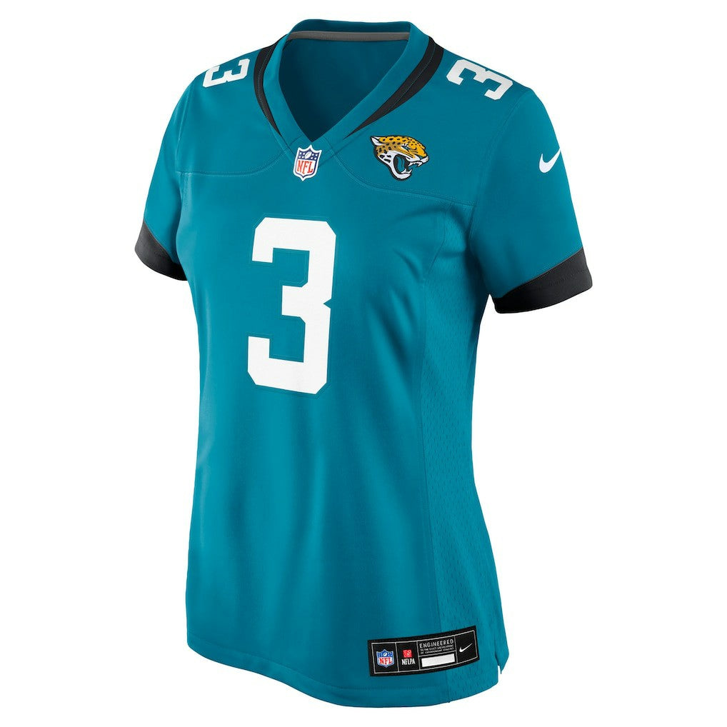 Jakobi Meyers Jacksonville Jaguars Women's Team Game Jersey - Teal - Nike