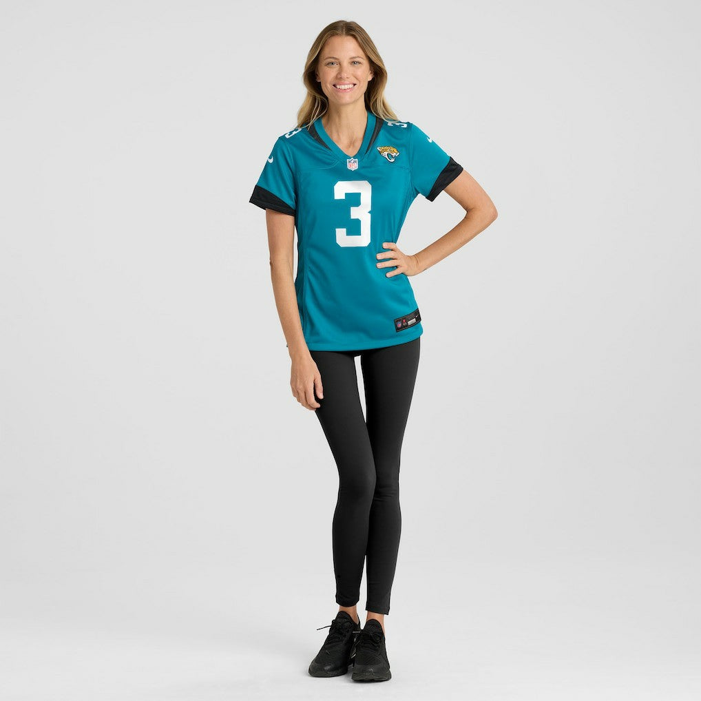 Jakobi Meyers Jacksonville Jaguars Women's Team Game Jersey - Teal - Nike