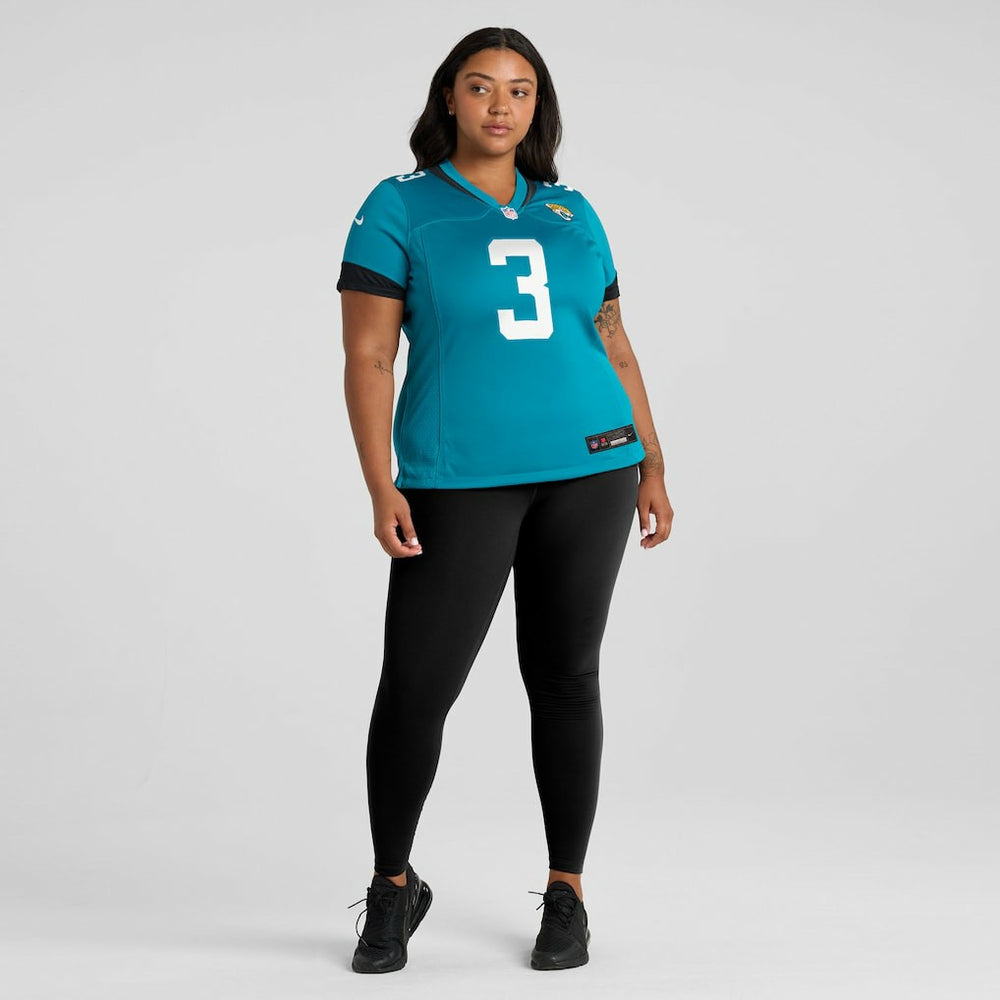 Jakobi Meyers Jacksonville Jaguars Women's Team Game Jersey - Teal - Nike