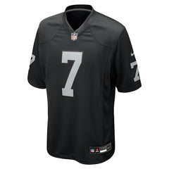 Geno Smith Las Vegas Raiders Game Player Jersey - Black - Nike