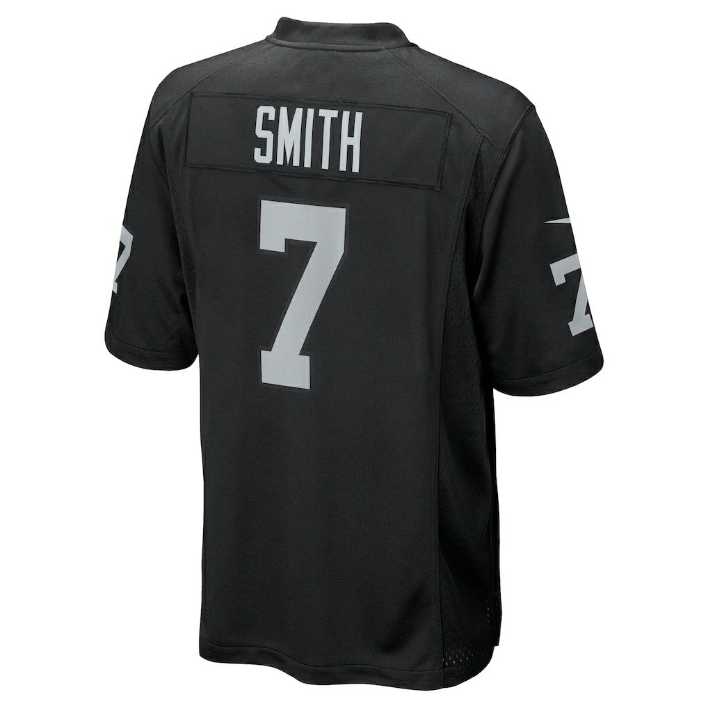 Geno Smith Las Vegas Raiders Game Player Jersey - Black - Nike