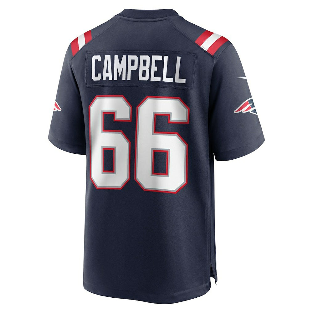 Will Campbell New England Patriots 2025 NFL Draft First Round Pick Game Jersey - Navy - Nike