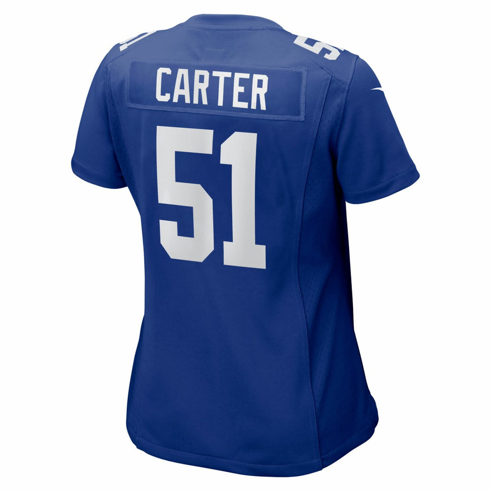 Abdul Carter New York Giants Women's First Round Pick Game Jersey - Royal - Nike