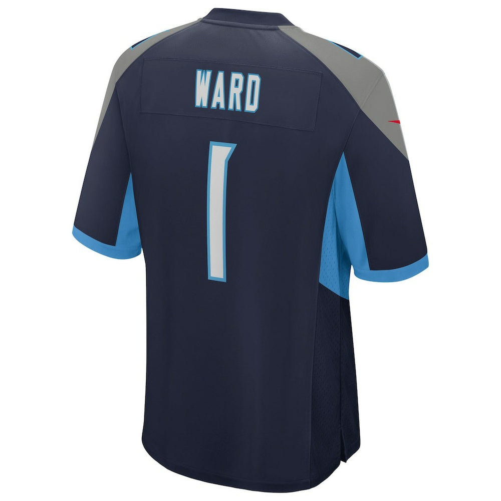Cameron Ward Tennessee Titans 2025 NFL Draft First Round Pick Alternate Game Jersey - Navy - Nike
