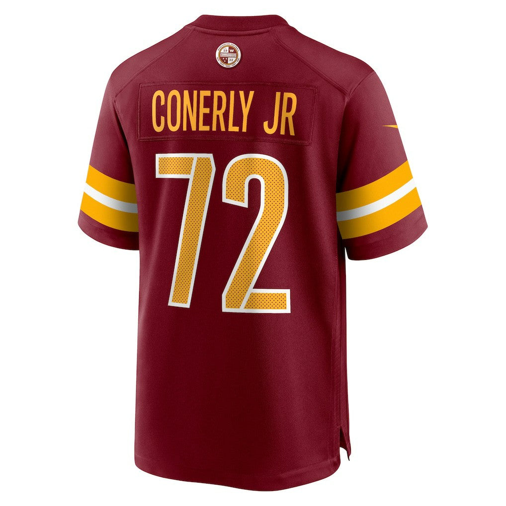 Josh Conerly Jr. Washington Commanders 2025 NFL Draft First Round Pick Game Jersey - Burgundy - Nike