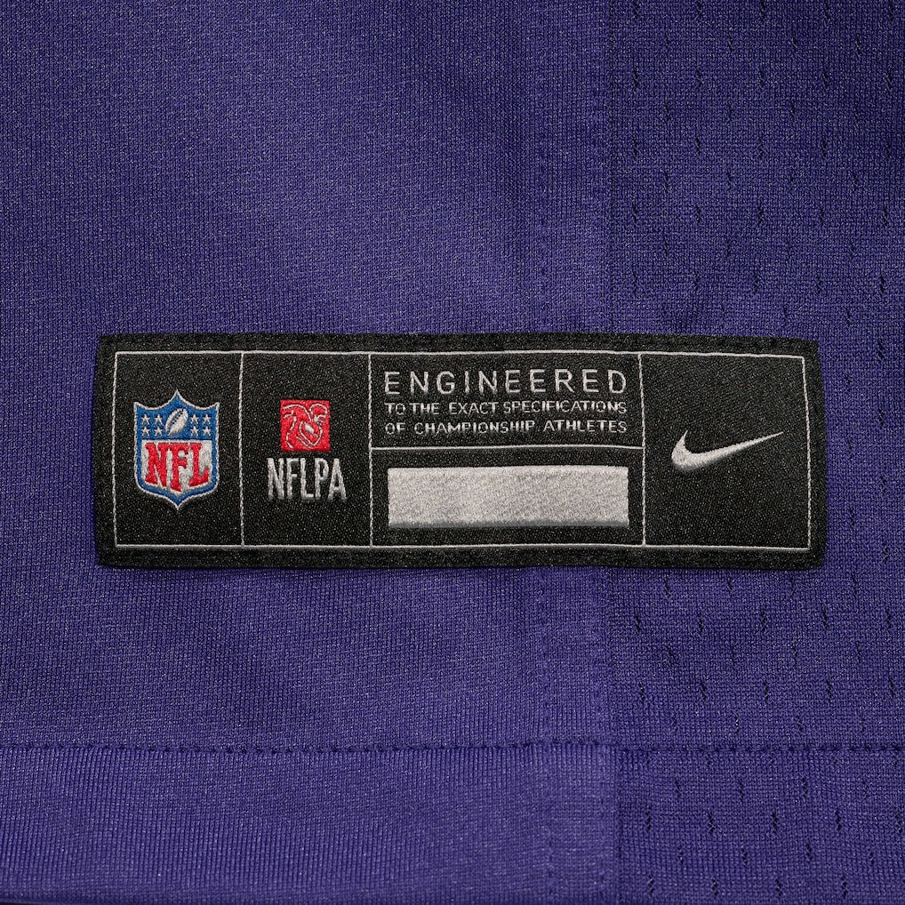 Dre'Mont Jones Baltimore Ravens Team Game Jersey - Purple - Nike