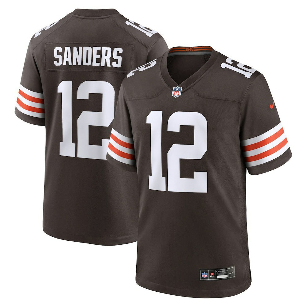 Shedeur Sanders Cleveland Browns 2025 NFL Draft Game Jersey - Brown - Nike