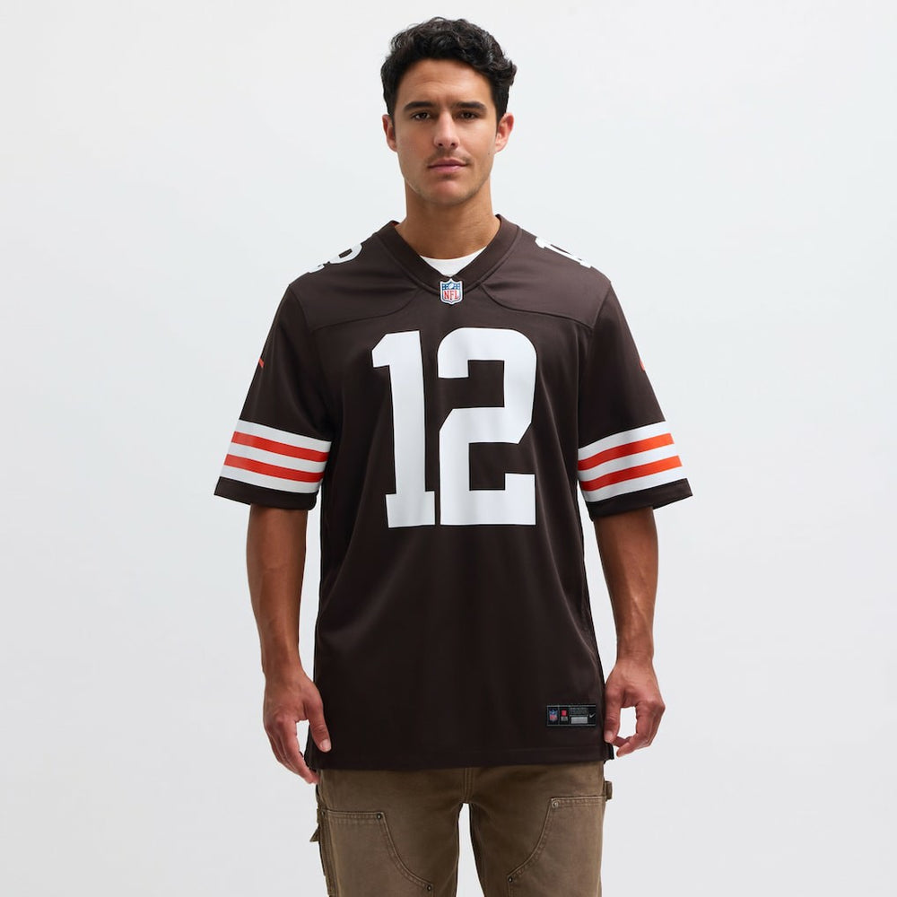 Shedeur Sanders Cleveland Browns 2025 NFL Draft Game Jersey - Brown - Nike