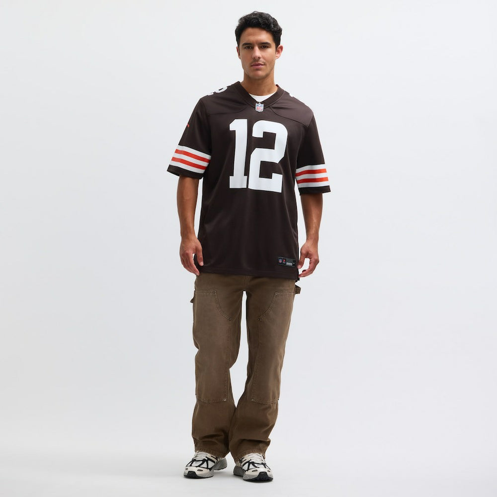 Shedeur Sanders Cleveland Browns 2025 NFL Draft Game Jersey - Brown - Nike