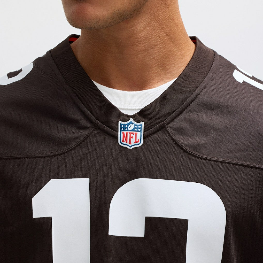 Shedeur Sanders Cleveland Browns 2025 NFL Draft Game Jersey - Brown - Nike