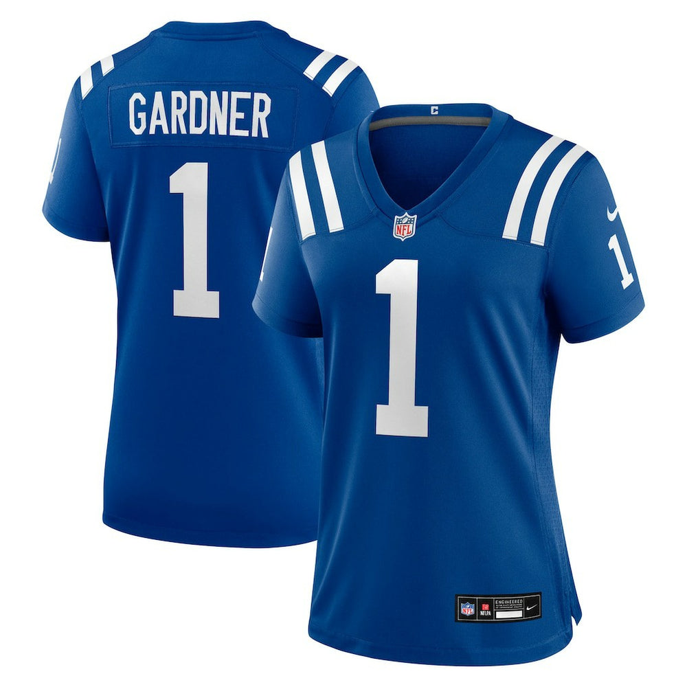 Ahmad Sauce Gardner Indianapolis Colts Women's Team Game Jersey - Royal - Nike