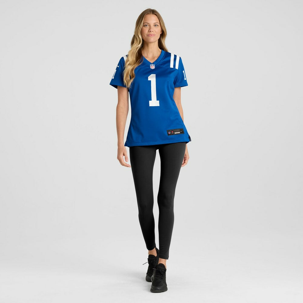Ahmad Sauce Gardner Indianapolis Colts Women's Team Game Jersey - Royal - Nike